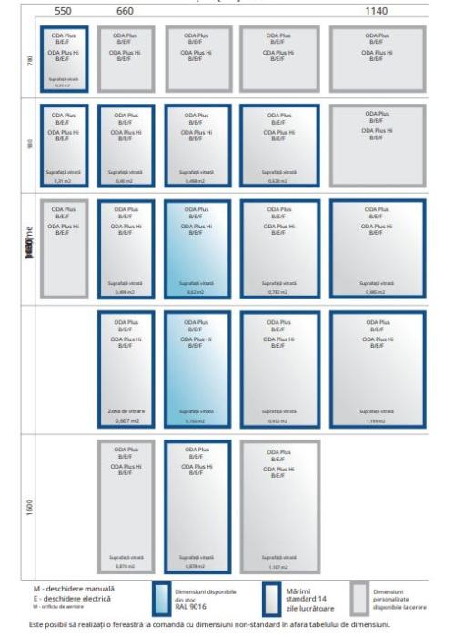 Ferestre de mansarda din aluminiu, usi acces terasa [34]