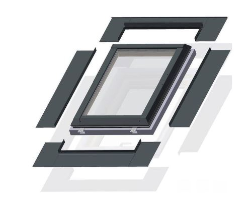 Aluminum attic windows, terrace access doors [14]
