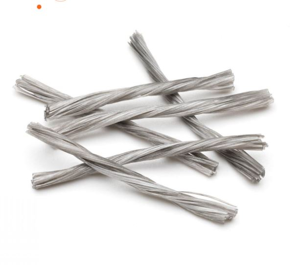 Metal fibers and polypropylene concrete reinforcement [6]