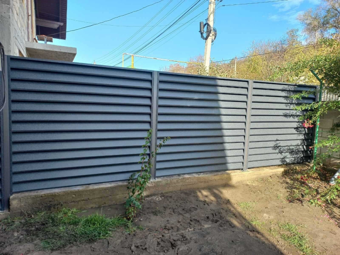 Gard modular din Aluminiu tip jaluzea [6]