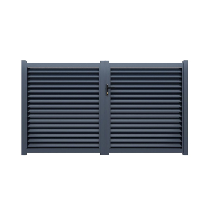 Gard modular din Aluminiu tip jaluzea [4]