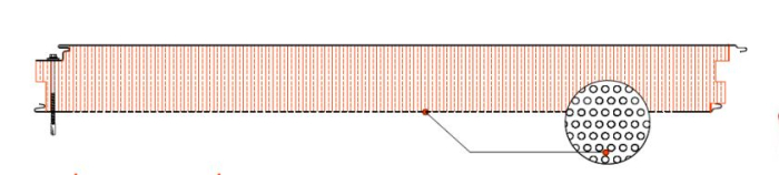Garduri tip  panou sandvis perforat pentru izolatie fonica [23]