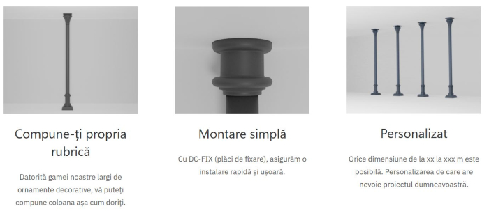 Stalpi ornamentali modulari [19]