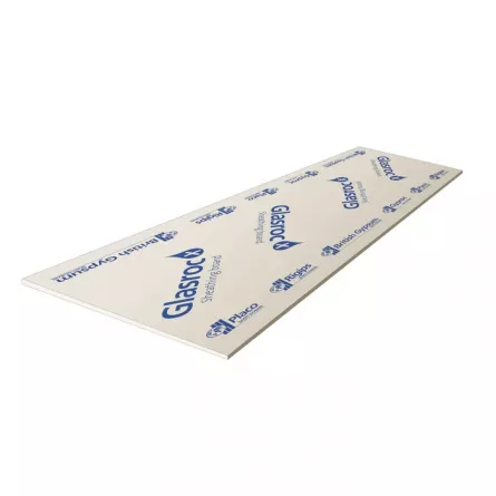 Plaster with fiberglass Glasroc [1]