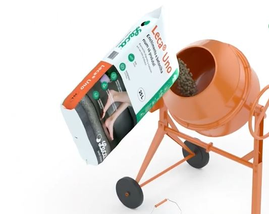 Expanded clay granules for construction [33]