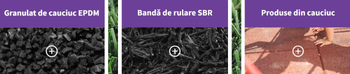 Granule de cauciuc reciclat EPDM si banda de rulare SBR [4]