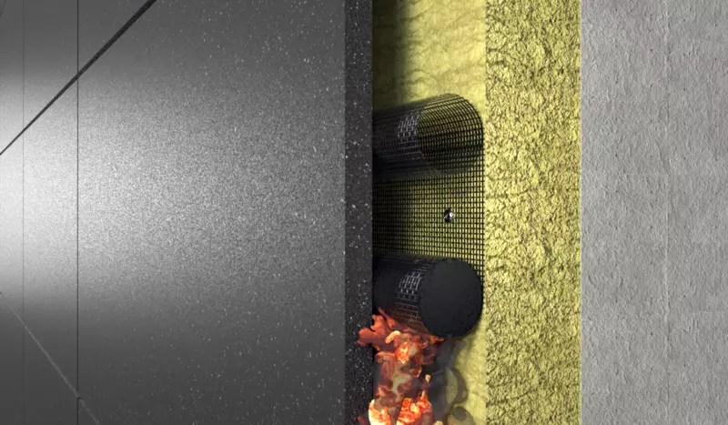 Grile de ventilație respirabile rezistente la foc [6]