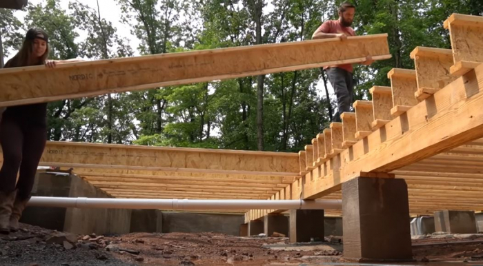 Wooden I Joist beams with EU certifications [37]