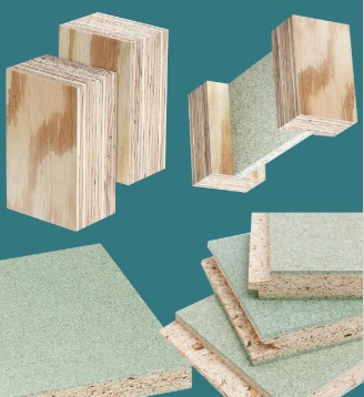 I Joist LVL and particle boards [6]
