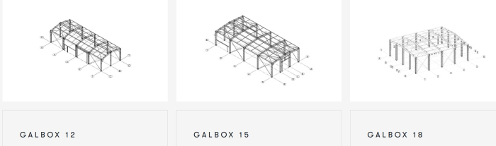 Prefabricated metal halls made of thin-walled steel profiles and sandwich panels [6]