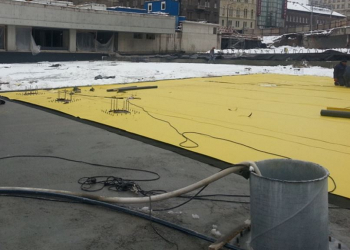 Soil waterproofing, chemical protection and radon protection. [6]