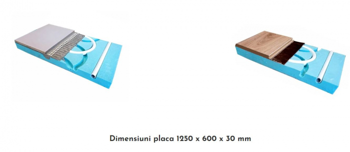 Incalzire si racire in pardoseala cu agent termic fara sapa [2]