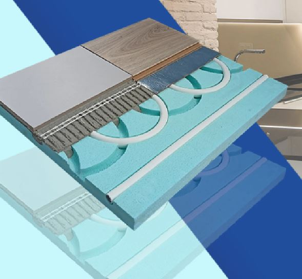 Incalzire si racire in pardoseala cu agent termic fara sapa [6]