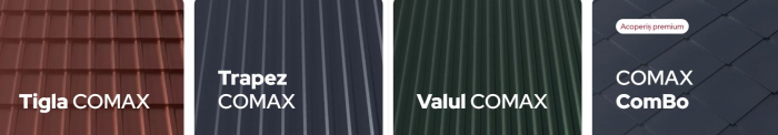 Tigla metalica Aluminiu texturat Invelitoara falt - Aluminiu 0,7 mm texturat Invelitoara falt -  Aluminiu 0,7 mm texturat tabla sistem acoperis, solzi tigla metalica click tabla [5]