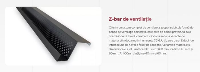 Jgheaburi, burlane coame, parazapezi, rigle si accesorii din Aluminiu pentru invelitoare. [6]