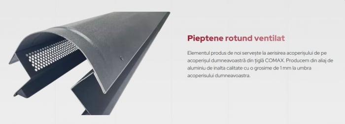 Jgheaburi, burlane coame, parazapezi, rigle si accesorii din Aluminiu pentru invelitoare. [4]