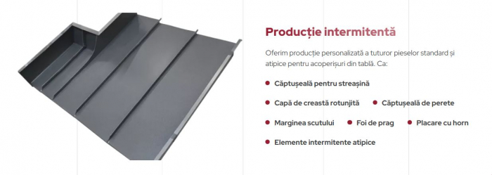 Jgheaburi, burlane coame, parazapezi, rigle si accesorii din Aluminiu pentru invelitoare. [3]