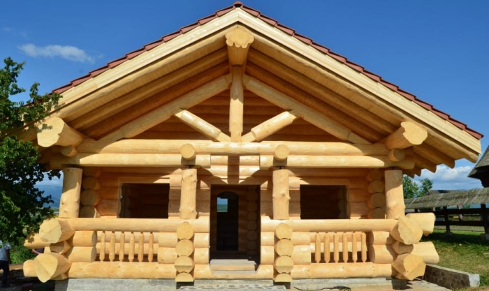 Lemn rotund calibrat pentru cabane din busteni [7]