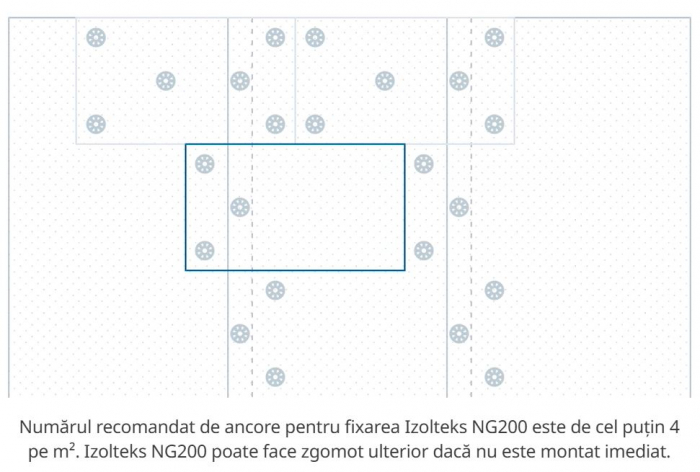 Membrana antifoc permeabila la vapori, impermeabila la apa. [11]