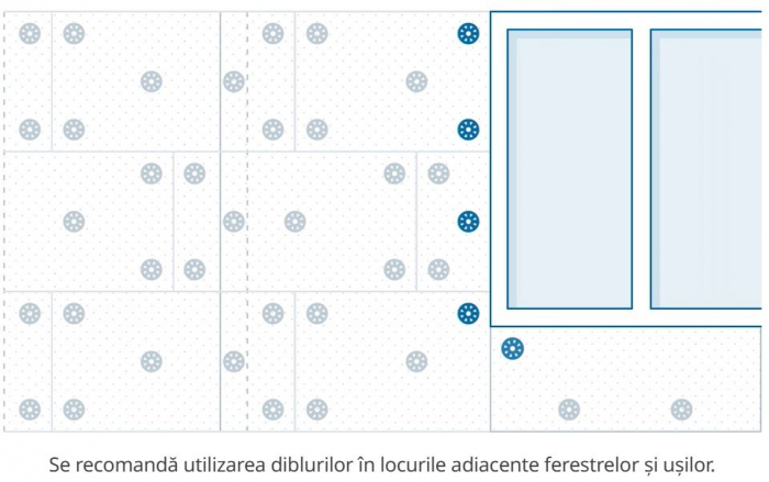 Membrana antifoc permeabila la vapori, impermeabila la apa. [12]