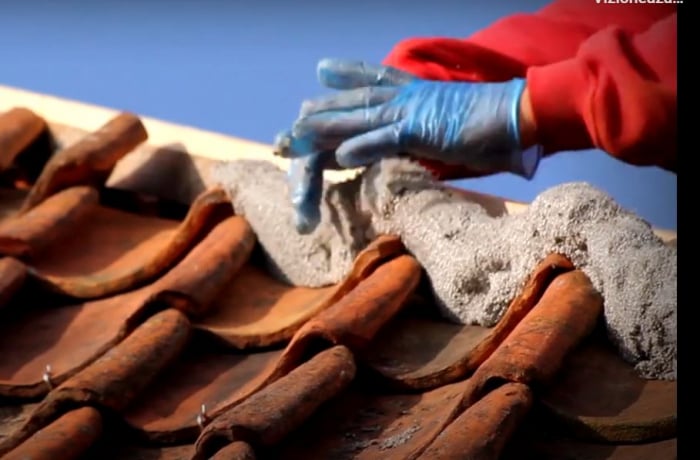Ready-to-use thermal insulating roof mortar [3]