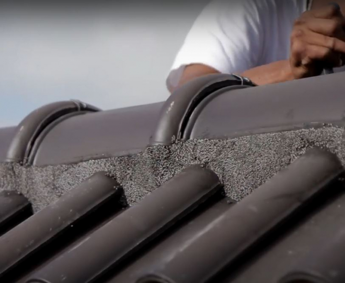 Ready-to-use thermal insulating roof mortar [19]