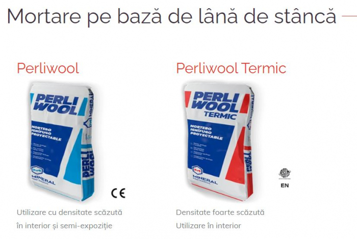 Mortare antifoc cu perlita si vermiculita [4]