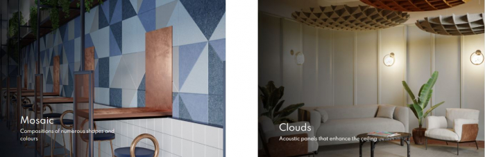 Decorative felt acoustic panels [3]
