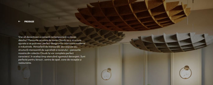 Decorative felt acoustic panels [11]