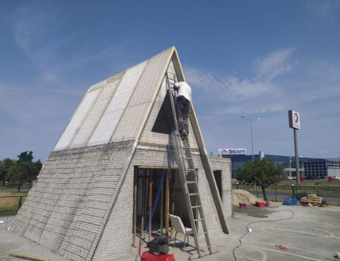 Insulated panels for walls and roof [46]