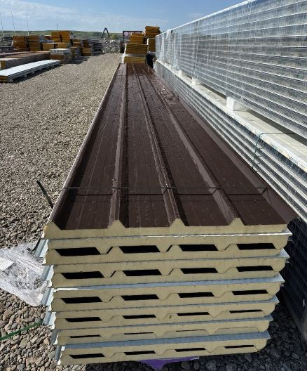 Decorative metal  sandwich panels with PIR / PUR insulation [10]
