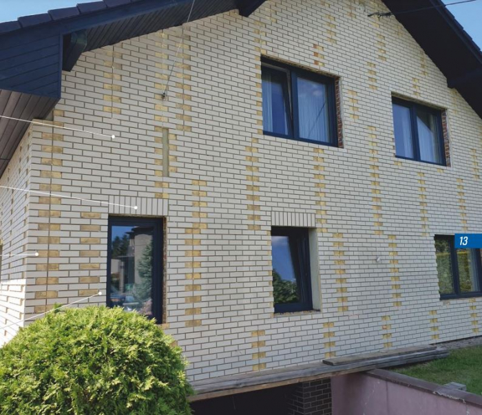 Panouri spuma poliuretanica si caramizi klinker [29]