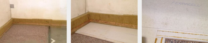 Cellulose pellets for leveling and insulation [7]