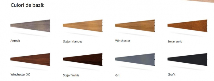 Placari universale cu rigle de aluminiu cu aspect de lemn [3]