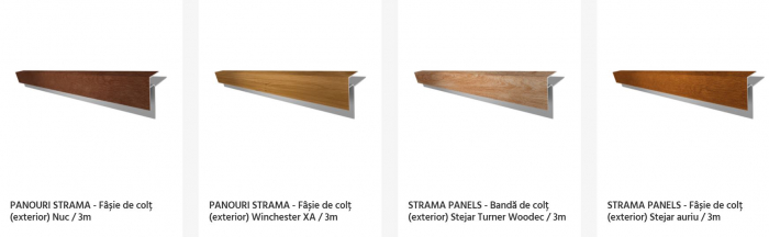 Placari universale cu rigle de aluminiu cu aspect de lemn [12]