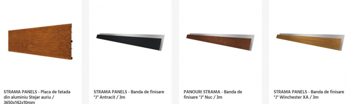 Placari universale cu rigle de aluminiu cu aspect de lemn [9]