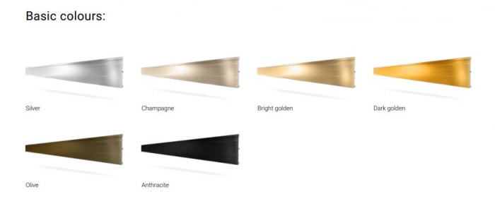 Placari universale cu profile de aluminiu cu aspect de lemn [5]