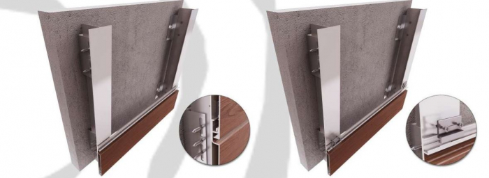 Universal cladding with wood-look aluminum profiles [5]