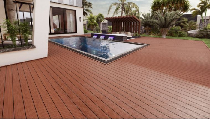Universal cladding with wood-look aluminum profiles [14]