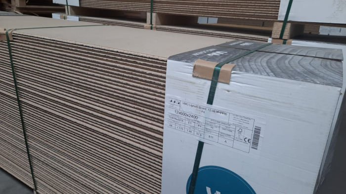 VMG Boards of agglomerated particles with a structural role and joint nut and spring [21]
