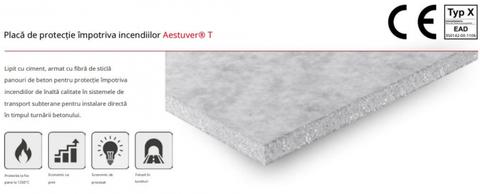 Aestuver structural fire protection boards [3]