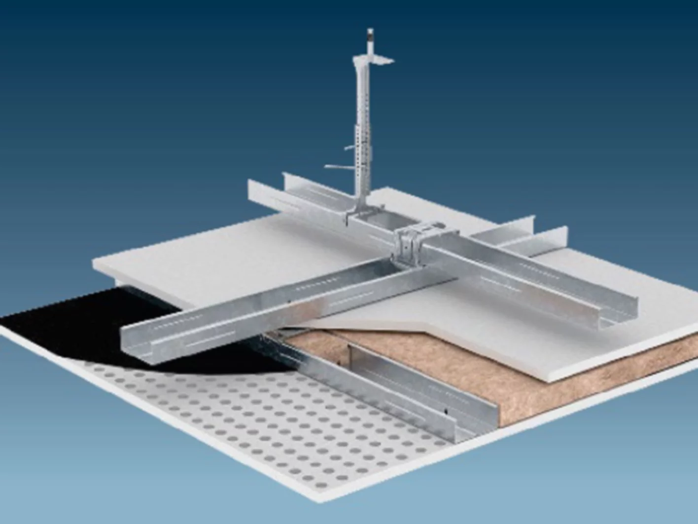 Plăci fonoabsorbante din gips-carton cu perforații și cant special [4]
