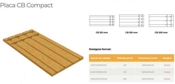 Underfloor, walls, ceilings heating panels made of fiber cement, particleboard, MDF, wood fiber, XPS - [9]