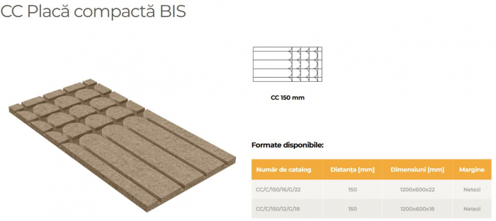 Underfloor, walls, ceilings heating panels made of fiber cement, particleboard, MDF, wood fiber, XPS - [15]