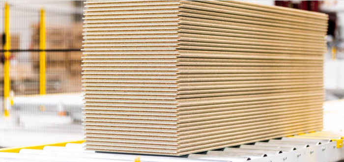 VMG Boards of agglomerated particles with a structural role and joint nut and spring [13]