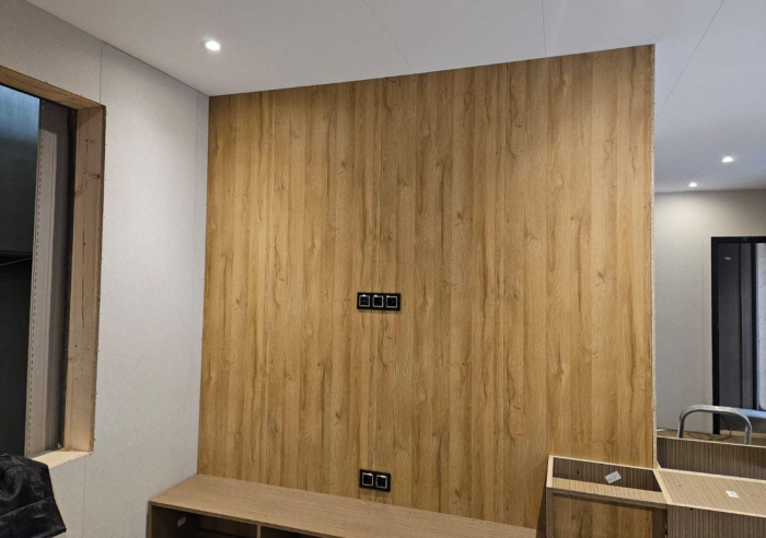 Structural chipboards ready finished with veneer [23]