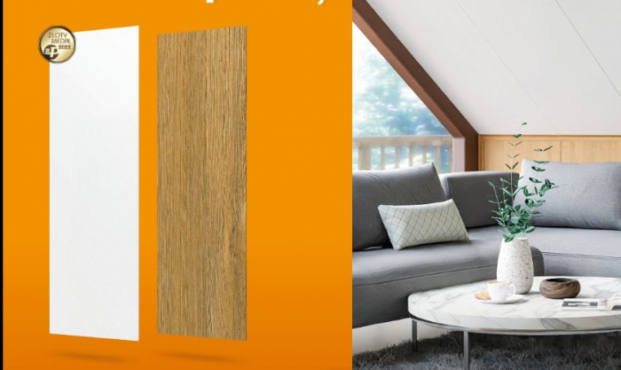 Structural chipboards ready finished with veneer [13]