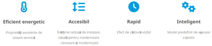 Placi structurale din polistiren si ciment, pentru incalzire  in pardoseala [5]