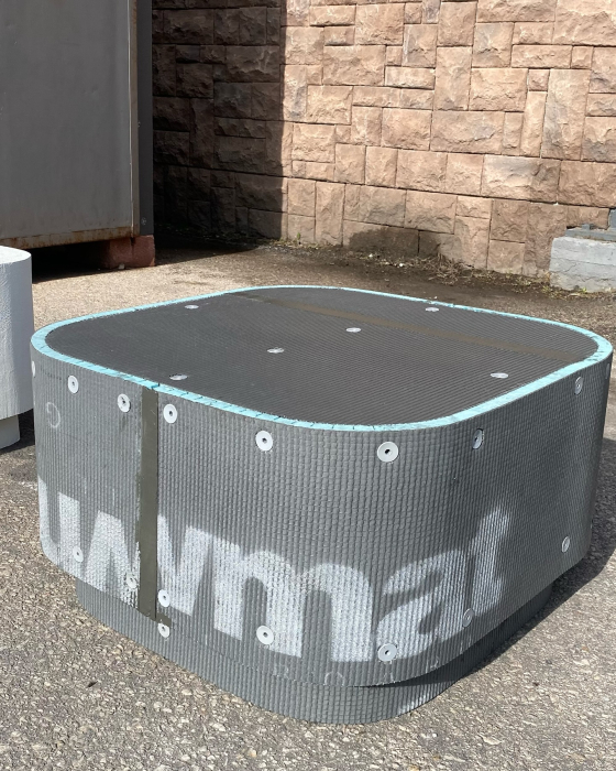 Placi structurale din polistiren extrudat placate cu plasa de fibra de sticla si ciment [28]