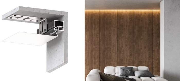 Profile pentru sisteme de ventilatie tavane extensibile [12]